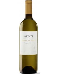 Botella vino Rioja ARTADI VIÑAS DE GAIN 2019  BLANCO