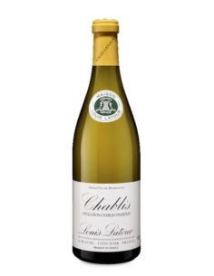 Botella vino Francia LOUIS LATOUR CHABLIS BLANCO