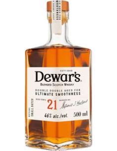 Botella whisky blended DEWAR S RESERVA 21 YO WHISKY BLENDED 50 CL