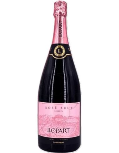 Botella espumoso Corpinnat  LLOPART ROSE BRUT RESERVA MAGNUM