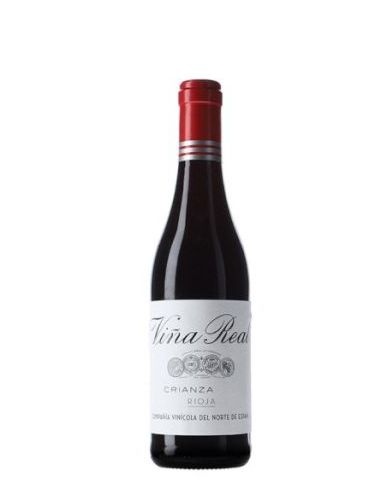 Botella vino Rioja VIÑA REAL CRIANZA TINTO 37,5 CL