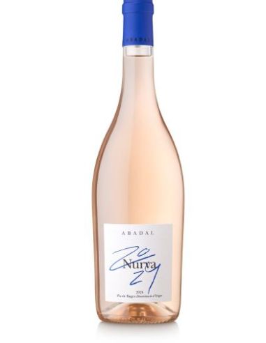Botella vino Pla de Bages ABADAL NURVA ROSADO