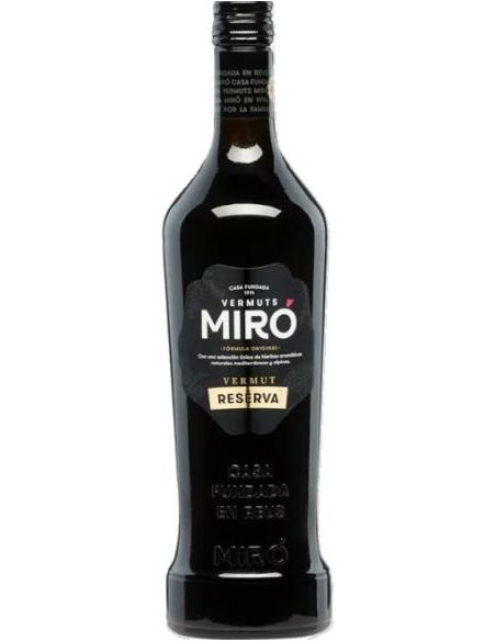 VERMUT MIRO RESERVA ETIQUETA NEGRA VERMUT MIRO RESERVA ETIQUETA NEGRA