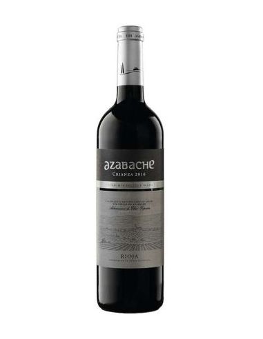 Botella vino Rioja AZABACHE CRIANZA 50 CL TINTO
