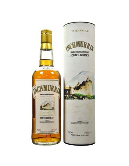 Botella whisky single malt INCHMURRIN 10 YO CON ESTUCHE