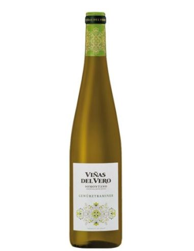 Botella vino Somontano VIÑAS DEL VERO GEWURZTRAMINER BLANCO