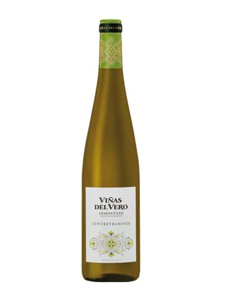 Botella vino Somontano VIÑAS DEL VERO GEWURZTRAMINER BLANCO