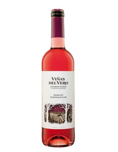 Botella vino Somontano VIÑAS DEL VERO ROSADO