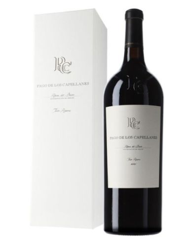Botella vino Ribera de Duero PAGO DE LOS CAPELLANES RESERVA MAGNUM TINTO