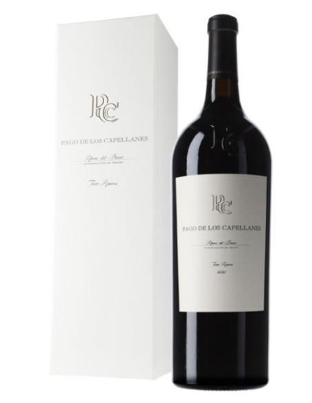 Botella vino Ribera de Duero PAGO DE LOS CAPELLANES RESERVA MAGNUM TINTO