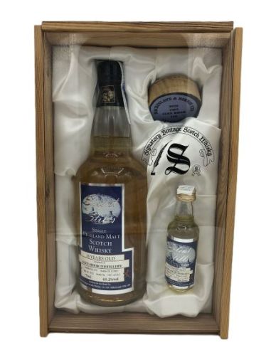Artículo regalo botella whisky single malt GLEN MHOR SIG SILENT STILL +1 MINI+T BAR 65