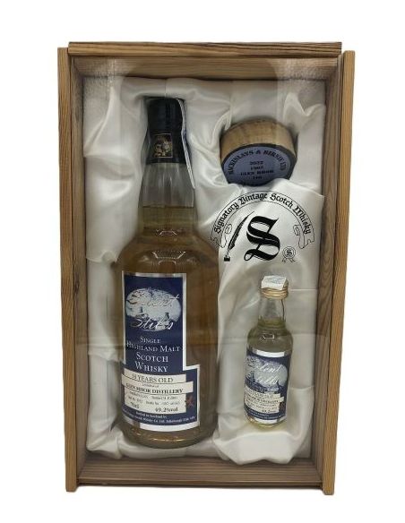 Artículo regalo botella whisky single malt GLEN MHOR SIG SILENT STILL +1 MINI+T BAR 65 Artículo regalo botella whisky single malt GLEN MHOR SIG SILENT STILL +1 MINI+T BAR 65