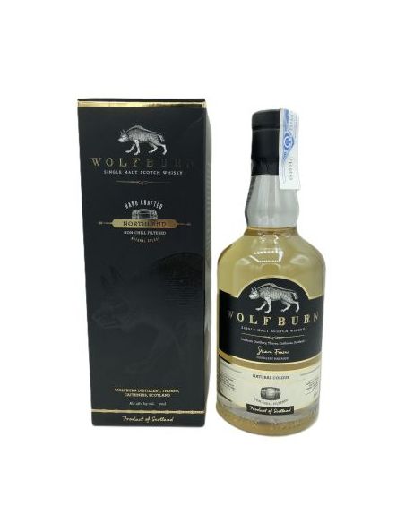 Botella whisky single malt WOLFBURN NORTHLAND