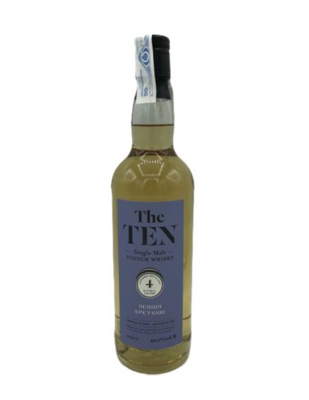 Botella whisky single malt THE TEN  4