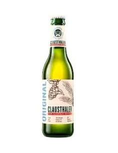 Botella cerveza Alemana CLAUSTHALER SIN ALCOHOL ORIGINAL 33 CL