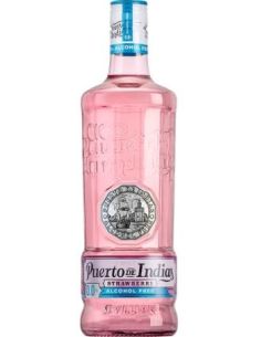 Botella licor de frutas PUERTO INDIAS STRAWBERRY SIN ALCOHOL