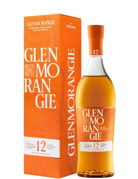Botella whisky single malt GLENMORANGIE 12 THE ORIGINAL CON ESTUCHE