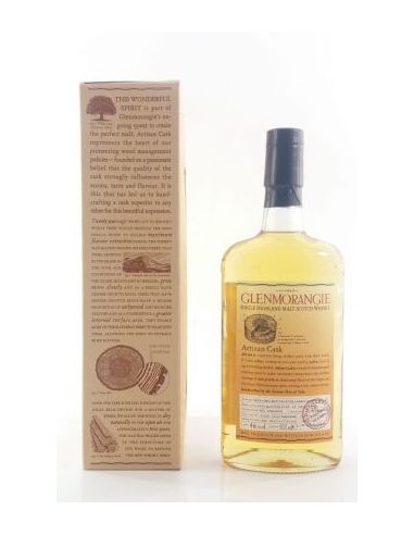 Botella whisky single malt GLENMORANGIE ARTISAN CASK 50 CL CON ESTUCHE