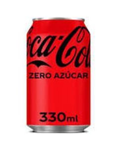 Lata refresco COCA COLA ZERO 33 CL
