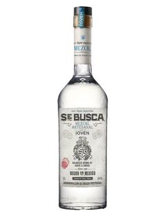 Botella de MEZCAL SE BUSCA JOVEN