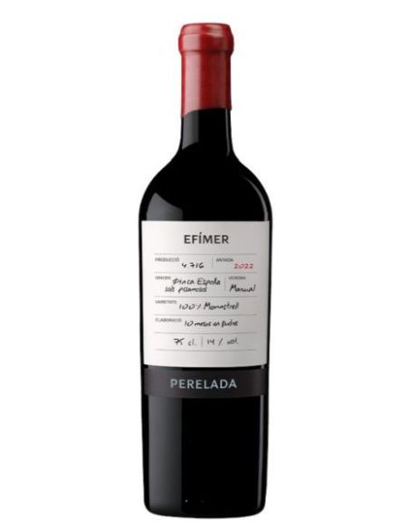 Botella vino Empordà EFIMER TINTO