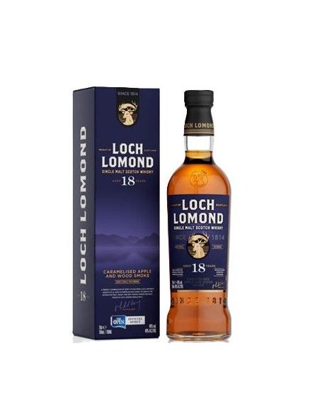 Whisky single malt loch lomond 18 yo
