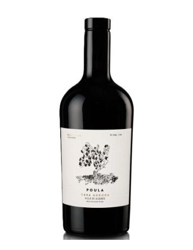 Botella vino del Bierzo POULA TINTO