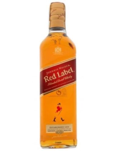 Botella whisky blended JOHNNIE WALKER RED LABEL