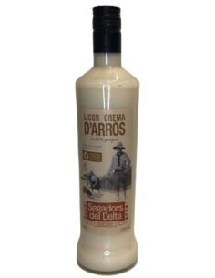 Licor crema crema de  arroz segadors del delta