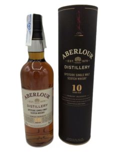 Botella whisky single malt ABERLOUR 10 YO FOREST RESERVE