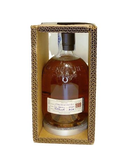 Botella whisky single malt GLENROTHES 1989