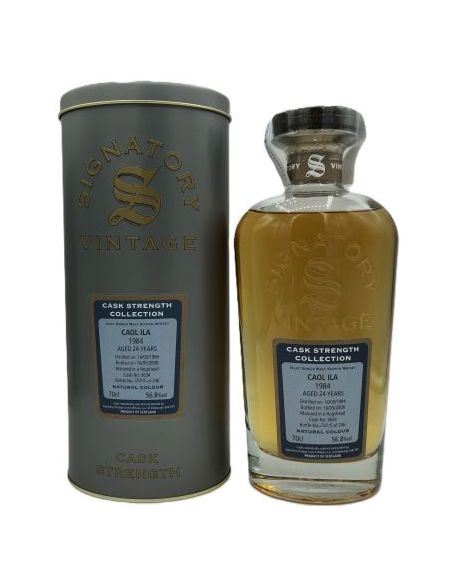 Whisky single malt caol ila sig cask col 1984 scotch whis