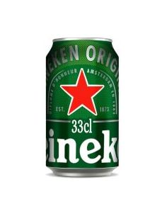 HEINEKEN LATA 33 CL cerveza holandesa