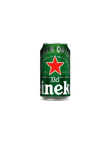 HEINEKEN LATA 33 CL cerveza holandesa