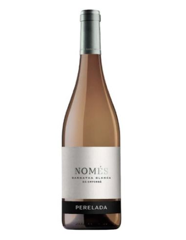 Botella vino DO Emporda NOMES GARNATXA BLANCA BLANCO