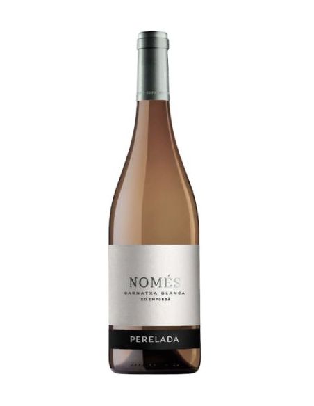 Botella vino DO Emporda NOMES GARNATXA BLANCA BLANCO