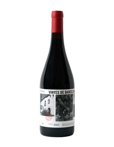 Botella vino DO Catalunya VINYES DE BARCELONA ECO TINTO