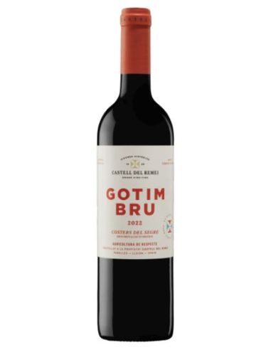Botella vino DO Costers del Segre GOTIM BRU TINTO