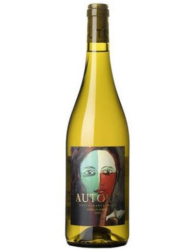 Botella vino DO Penedes AUTORA BLANCO
