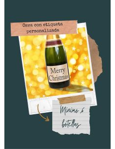 Cava cava etiqueta personalizada