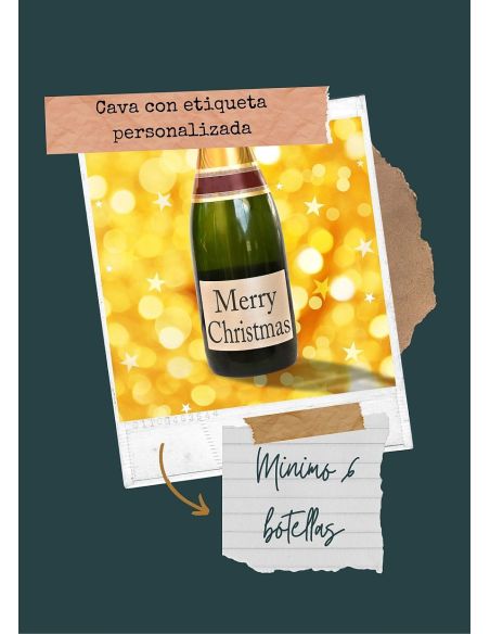 Cava cava personalized label