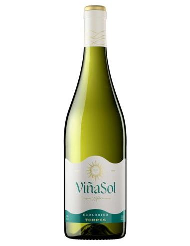 Botella vino DO Catalunya TORRES VIÑA SOL BLANCO