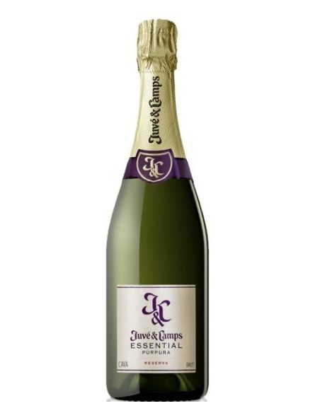 Botella Corpinnat  JUVE & CAMPS ESSENTIAL PURPURA RESERVA BRUT
