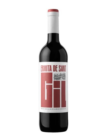 Botella vino DO Catalunya ERMITA DE SANT GIL TINTO