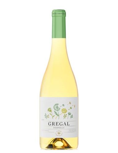Botella vino DO Penedes GREGAL D'ESPIELLS BLANCO