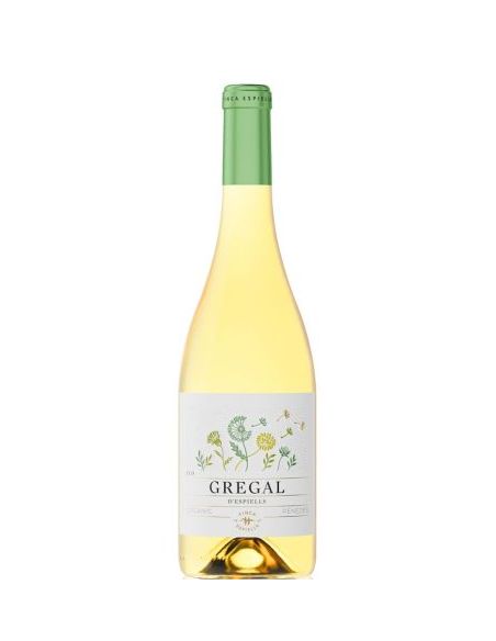Botella vino DO Penedes GREGAL D'ESPIELLS BLANCO