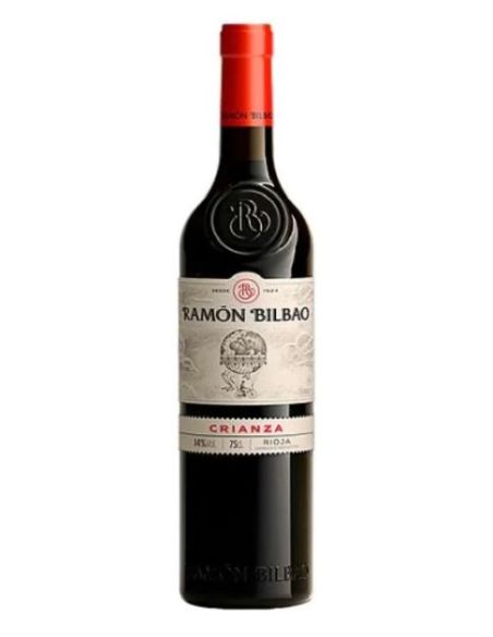 Botella vino Rioja RAMON BILBAO CRIANZA TINTO