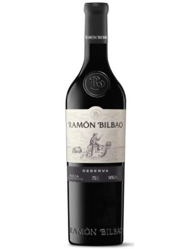 Botella vino Rioja RAMON BILBAO RESERVA TINTO