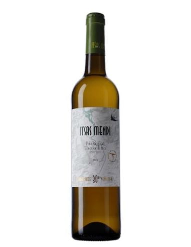 Vi de bizkaiko txakolina txakoli itsasmendi blanc