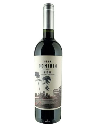 Botella vino Rioja GRAN DOMINIO RESERVA TINTO